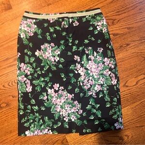 Talbots floral skirt